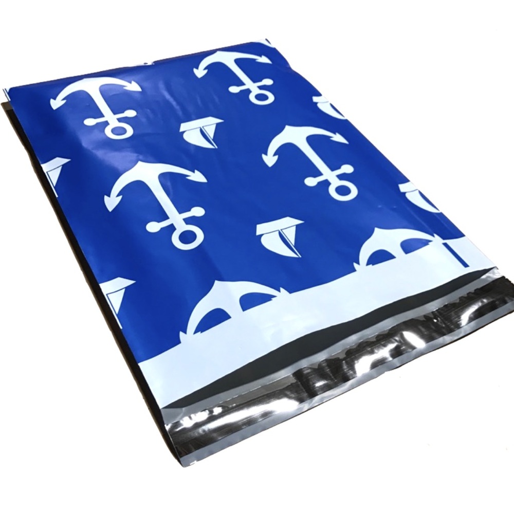 25 10X13 Sailors Anchors Poly Mailers PRICE FIRM - Picture 7 of 7